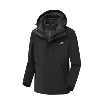 Ветровка Куртка Унисекс Mizuno, черный