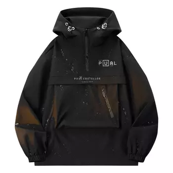 Ветровка Куртка Унисекс Paul Costelloe, черный