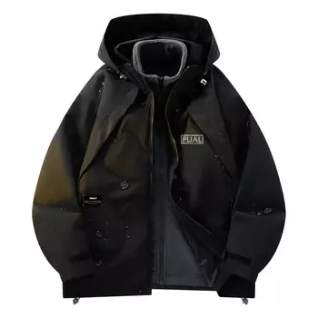 Ветровка Куртка Унисекс Paul Costelloe, цвет Black (3-in-1)