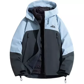 Ветровка Куртка Унисекс Paul Costelloe, цвет Vibrant Black (Down 3-in-1)