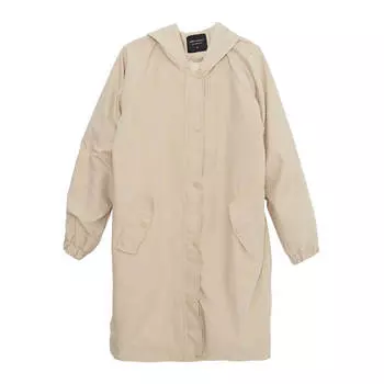Ветровка LCW Modest Hooded Straight, бежевый