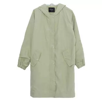 Ветровка LCW Modest Hooded Straight, хаки