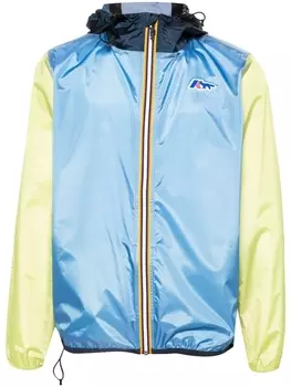 Ветровка Le Vrai 3.0 Claude Block из коллаборации с K-Way Maison Kitsun, синий