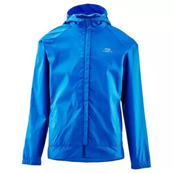 Ветровка легкоатлетическая клубная детская на заказ черная KALENJI, черный