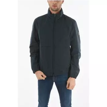 Ветровка MALLARD со съемным капюшоном и однотонной отделкой Maxi P Woolrich, Blue
