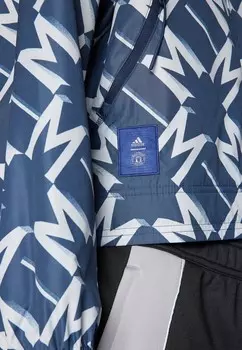 Ветровка MANCHESTER UNITED adidas, темно-синий
