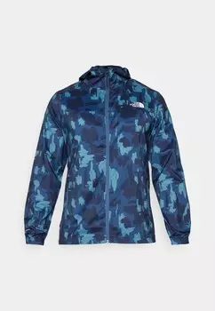 Ветровка MOUNTAIN ATHLETICS HOODED WIND JACKET PRINT The North Face, синий