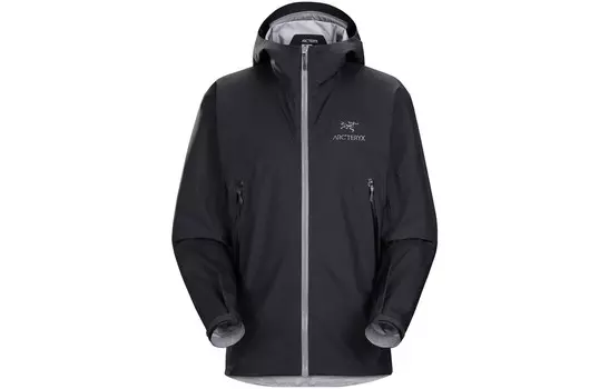 Ветровка мужская Arcteryx Beta Series, черный / шоколадный