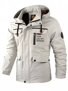 Ветровка мужская, белый