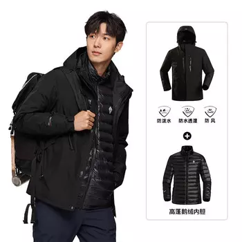 Ветровка мужская черный Northland