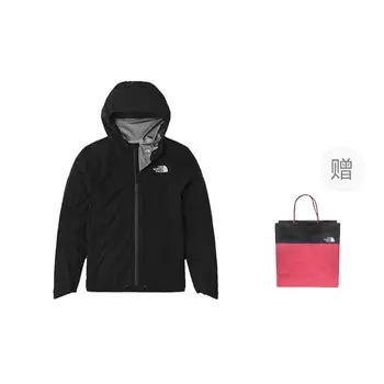 Ветровка мужская Черный Подарочный Пакет The North Face