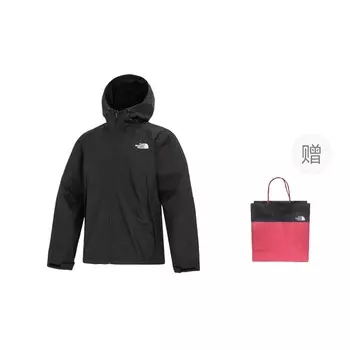 Ветровка мужская черный + подарочный пакет The North Face