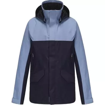 Ветровка мужская черный/синий Decathlon