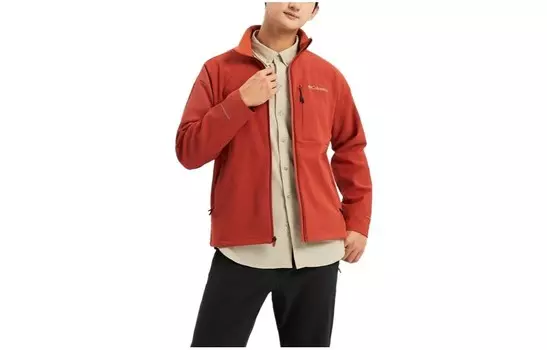 Ветровка мужская куртка оранжевый Columbia