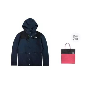 Ветровка мужская куртка синий с подарочным пакетом The North Face