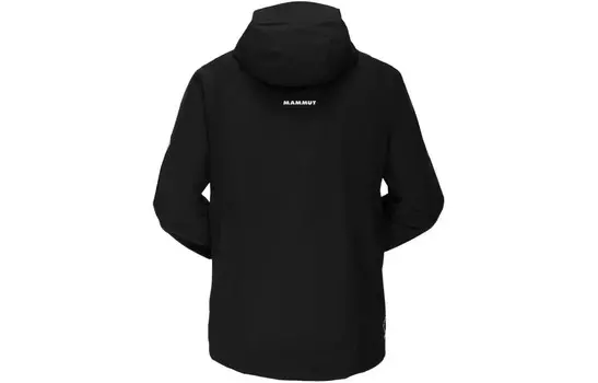 Ветровка мужская Mammut, цвет Forest Green Patchwork