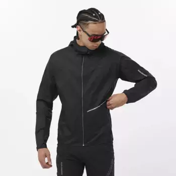 Ветровка мужская Salomon Sense Aero Wind, черный