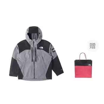 Ветровка мужская серый + подарочный пакет The North Face