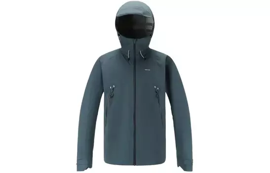 Ветровка мужская темно-синий кирпичного цвета Decathlon