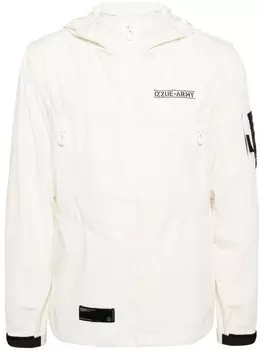 Ветровка на молнии с капюшоном izzue, белый