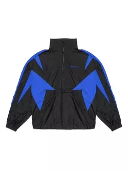 Ветровка на молнии с логотипом Purple Brand, черный