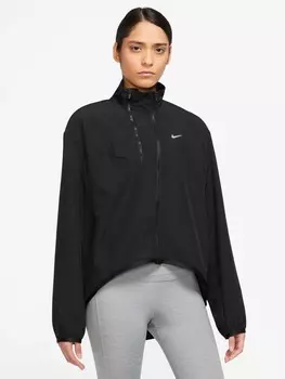 Ветровка Nike W NK DF SWOOSH HBR JKT, черный