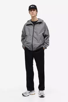 Ветровка обычного кроя H&M, серый