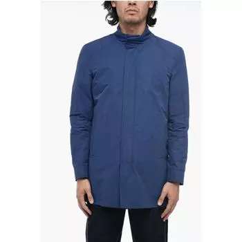 Ветровка OLLEY с застежкой-молнией спереди и пуговицами Corneliani, Blue