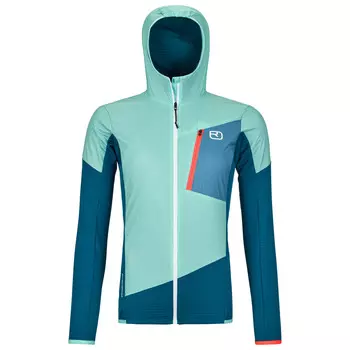 Ветровка Ortovox Women's Ladiz Hybrid, цвет Petrol Blue