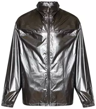 Ветровка Rick Owens Jumbo Windbreaker 'Silver', серебряный