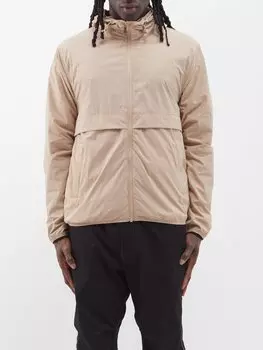 Ветровка ridge с капюшоном из переработанного волокна Pyrenex, бежевый