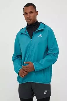 Ветровка Run It adidas, бирюзовый