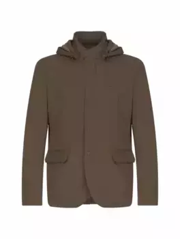 Ветровка с капюшоном Herno, зелёный