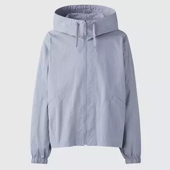 Ветровка с капюшоном Uniqlo Unisex, 05 серый