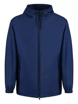 Ветровка с капюшоном Zegna, синий