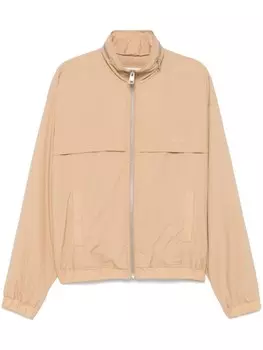 Ветровка с логотипом AMI Paris, нейтральный цвет