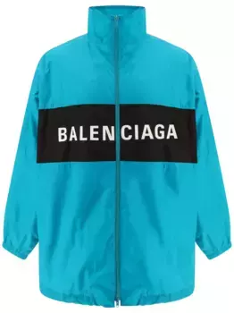 Ветровка с логотипом BALENCIAGA, синий