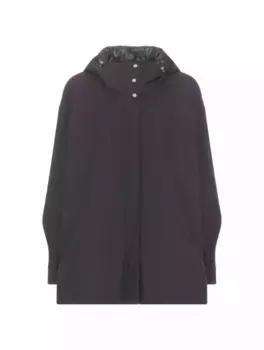 Ветровка с логотипом Herno, тёмно-синий