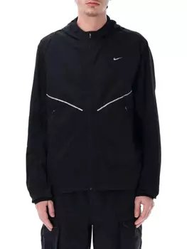 Ветровка с логотипом Nike, черный