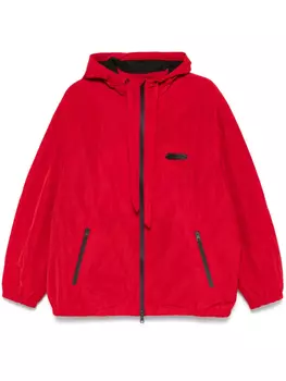 Ветровка с нашивкой-логотипом Lanvin, красный