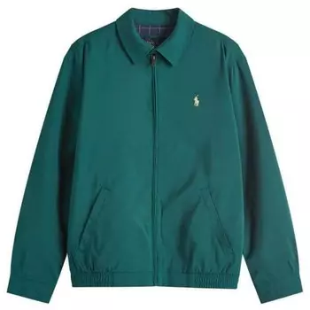 Ветровка с подкладкой, куртка харрингтон Polo Ralph Lauren, зеленый