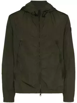 Ветровка Scie с капюшоном MONCLER, зеленый