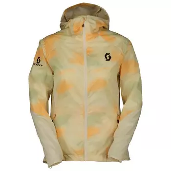 Ветровка Scott Women's Explorair Light WB, цвет Soft Yellow/Melon Orange