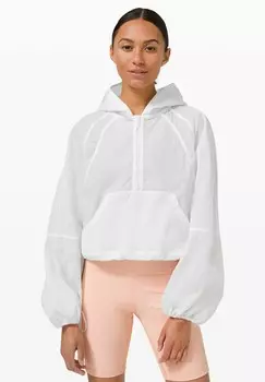 Ветровка SCUBA CROPPED lululemon, белый