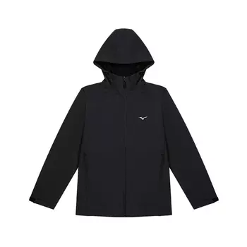 Ветровка серии ESSENTIAL, защищающая от ветра, унисекс Mizuno, Atomic Gray