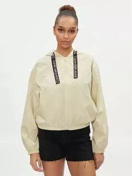 Ветровка стандартного кроя Calvin Klein, зеленый