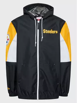 Ветровка стандартного кроя Mitchell & Ness, черный