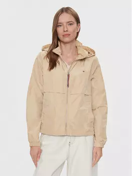 Ветровка стандартного кроя Tommy Hilfiger, бежевый