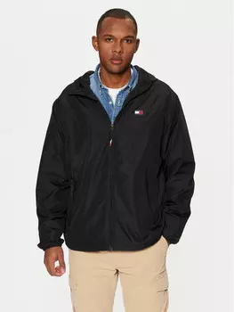 Ветровка стандартного кроя Tommy Jeans, черный