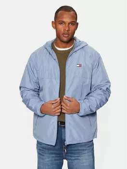 Ветровка стандартного кроя Tommy Jeans, синий